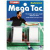 Badminton Mega Tac-2 grip pack in White