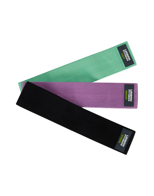 Fabric Resistance Band Loop (Set of 3)